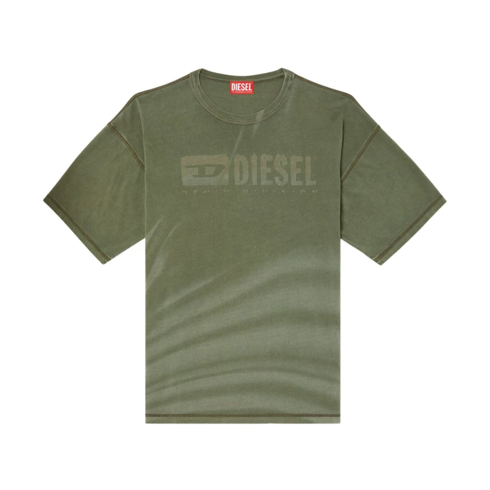 Diesel Stijlvolle Overhemden Collectie Green Heren