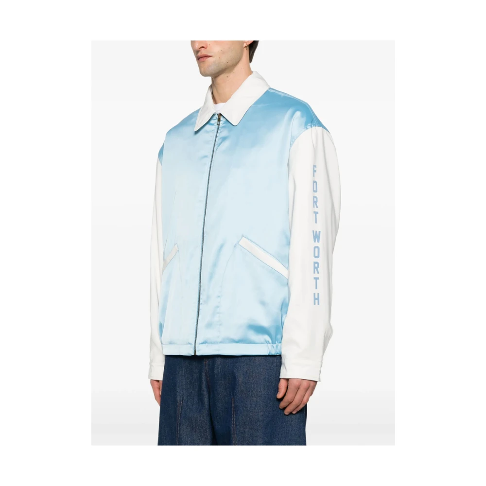 Champion Hemelsblauwe Rits Voorkant Buitenkleding Blue Heren