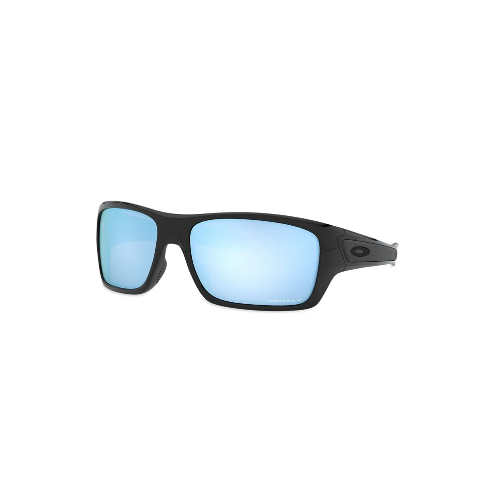 Oakley Unisex Blue Square Frames Mirrored Lenses Sunglasses