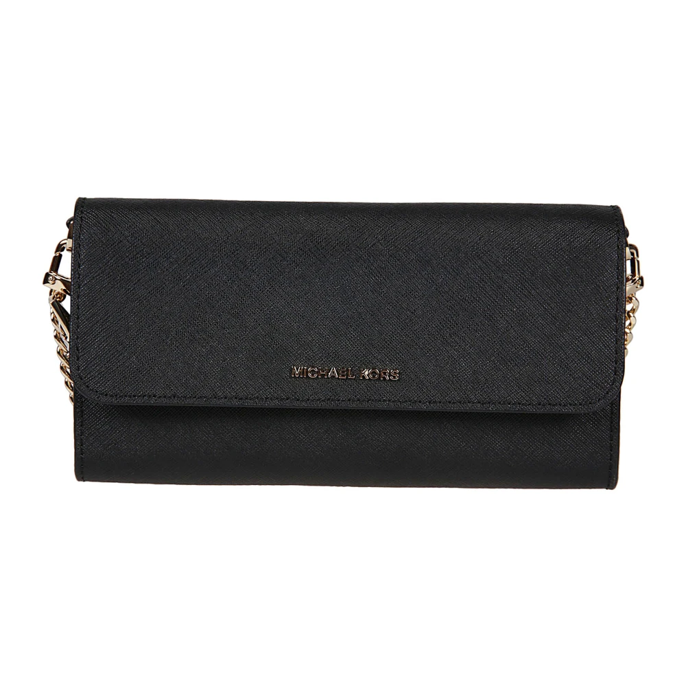 Michael Kors Snygg Chain Crossbody Väska Black, Dam