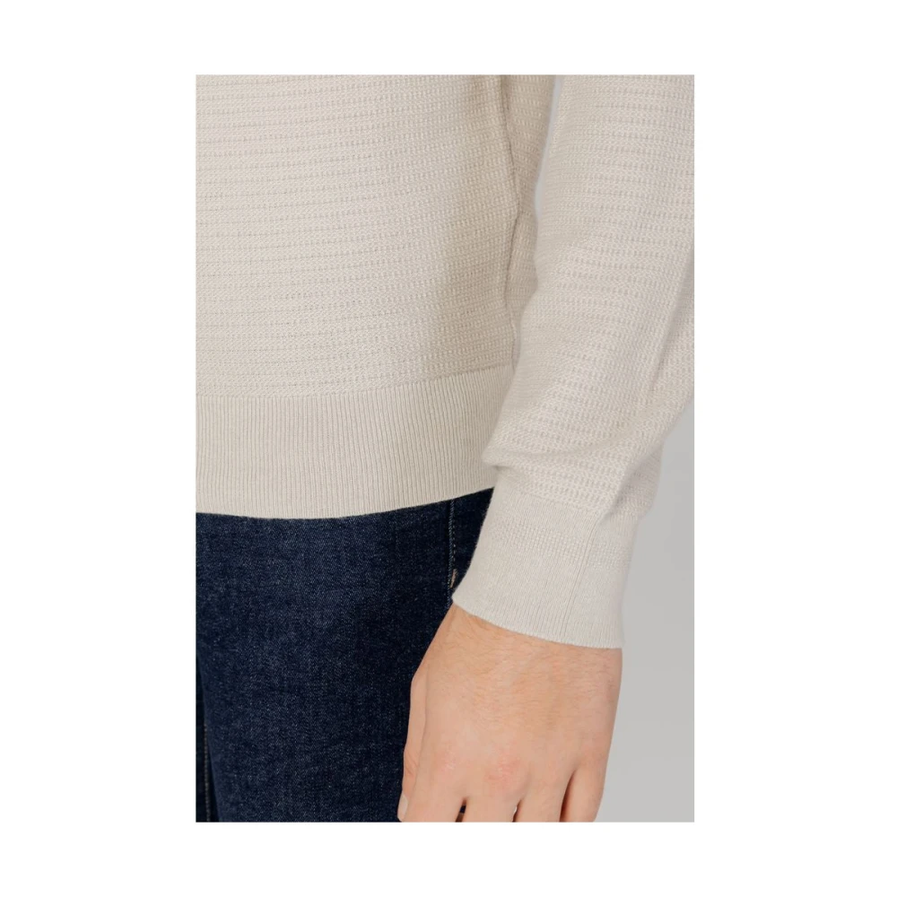 Hugo Boss Beige Katoenen T-shirt Lente Zomer Collectie Beige Heren