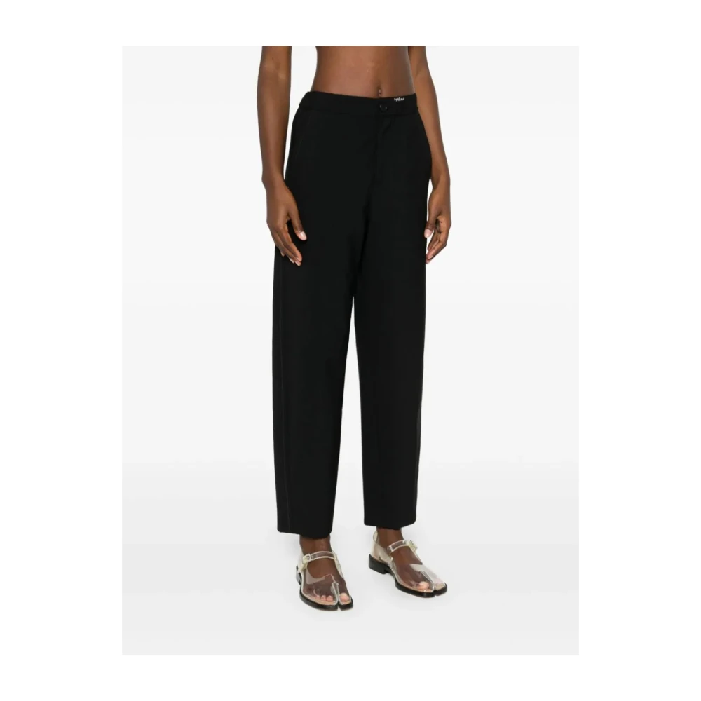 Marni Stijlvolle Damesbroek Aw24 Black Dames