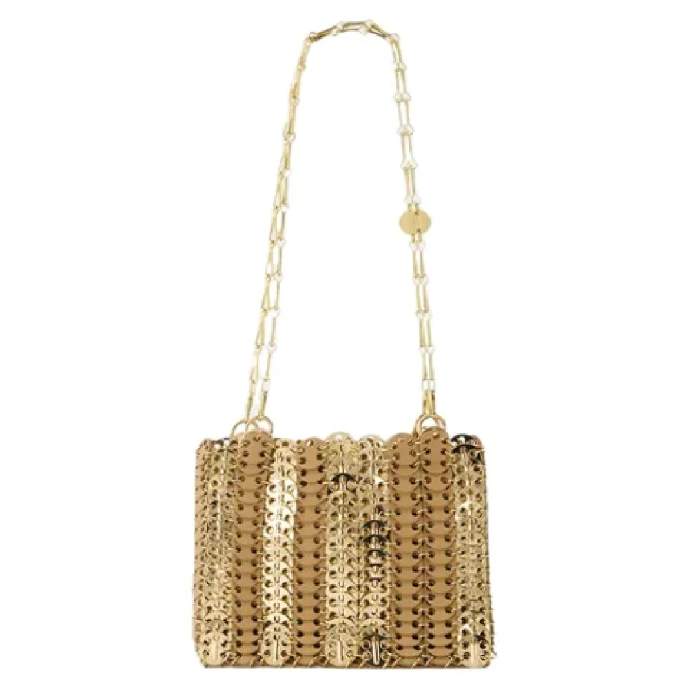 Paco Rabanne Leather handbags Brown Dames