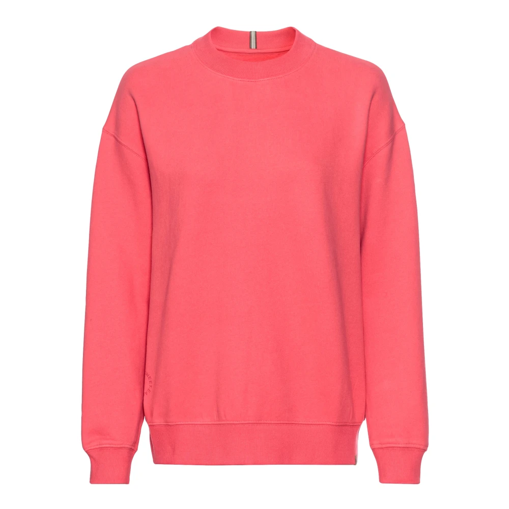 Camel active Katoenen sweatshirt Pink Dames