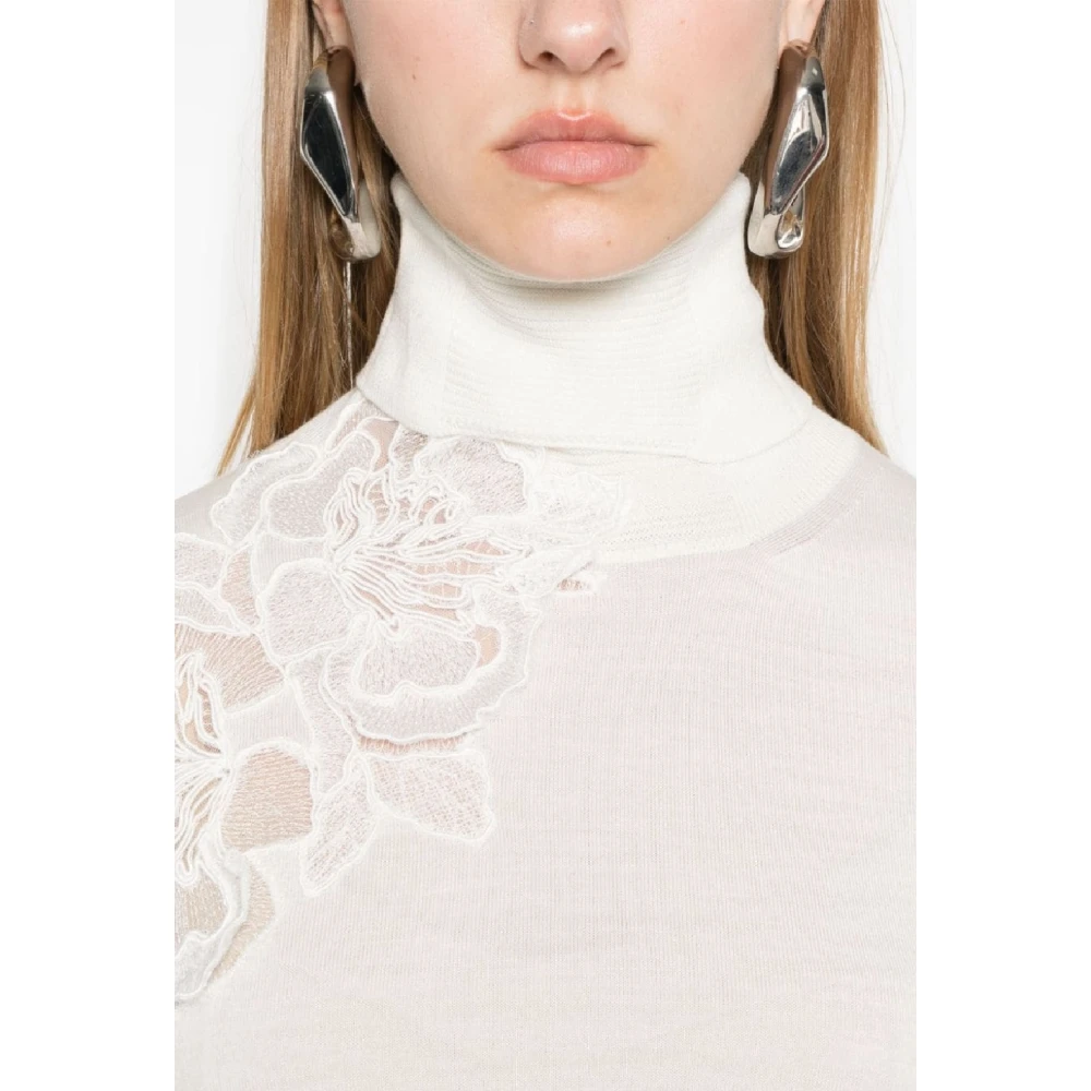 Ermanno Scervino Stijlvolle damesbreisels White Dames