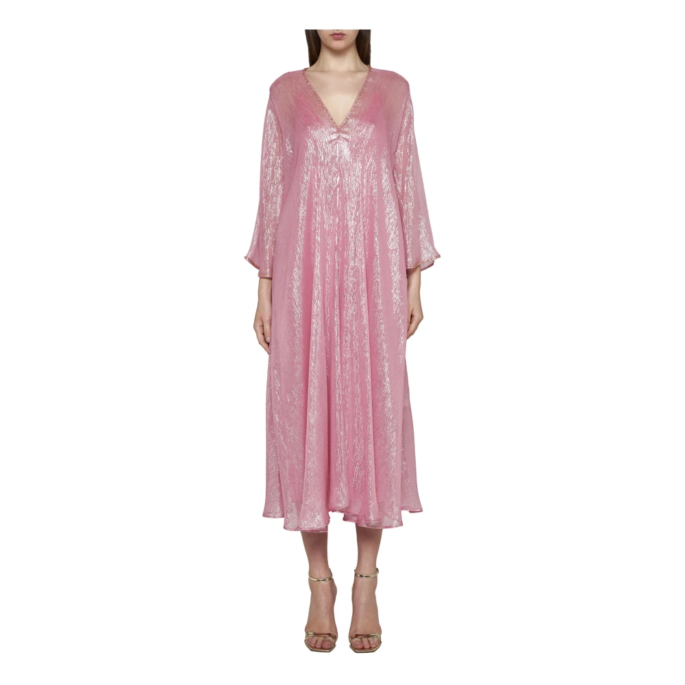 Forte Elegante Jurken Collectie Pink Dames