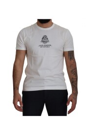 White Logo Cotton Amor Magister T-shirt