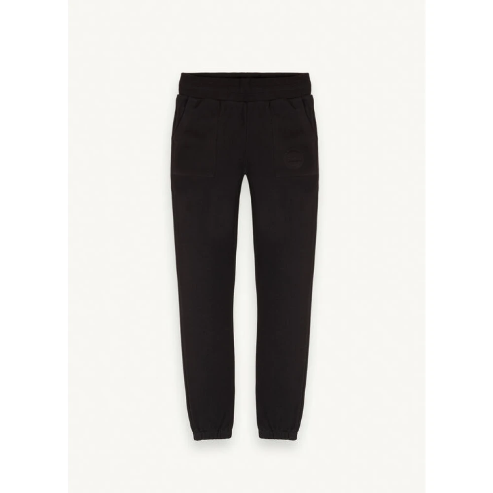 Colmar Zwarte biologische katoenen slim fit broek Black Dames