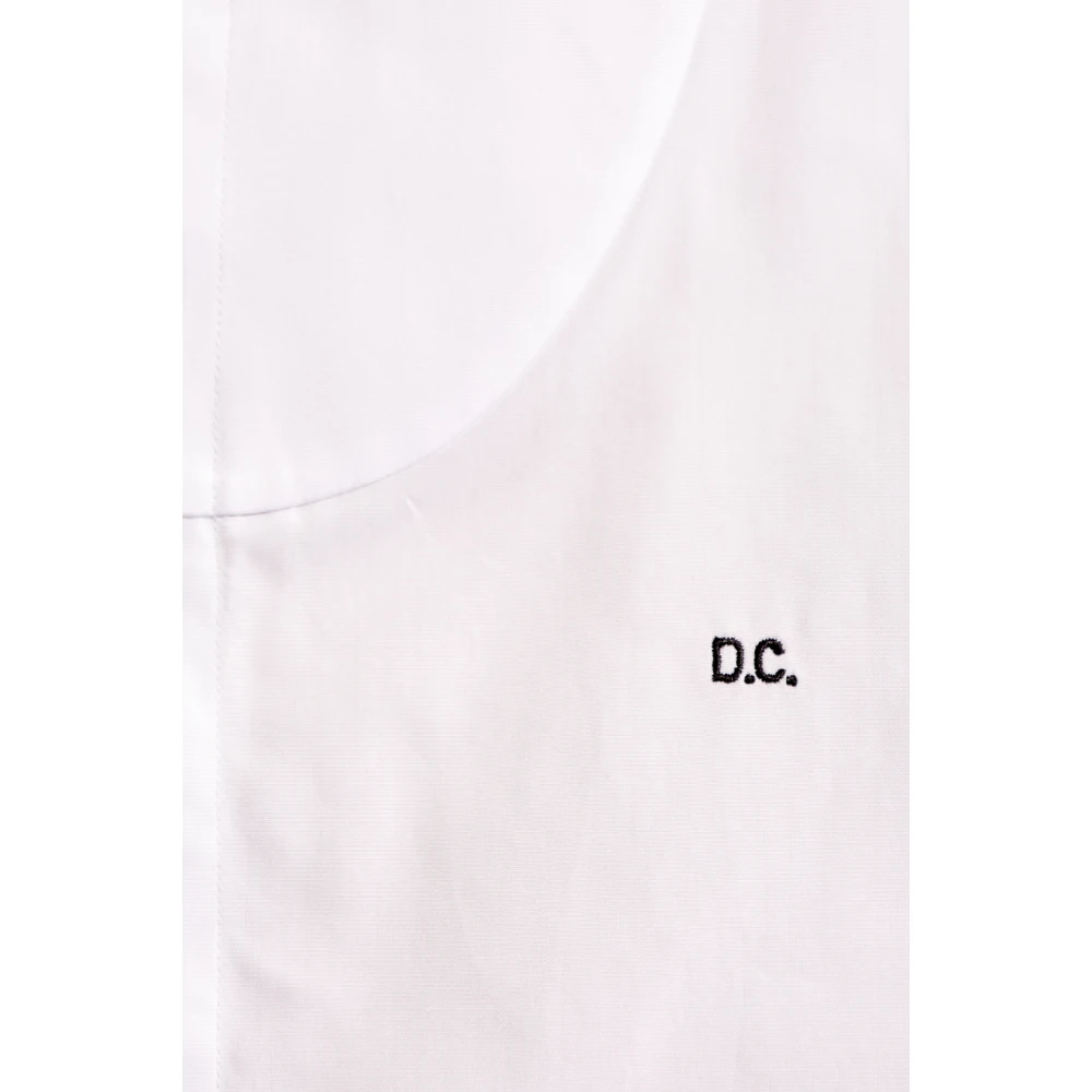 Dsquared2 Shirt met logo White Dames
