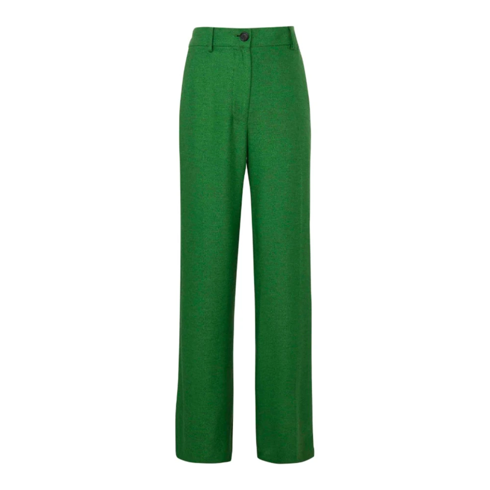 JW Anderson Groene Wijde Broek Green Dames