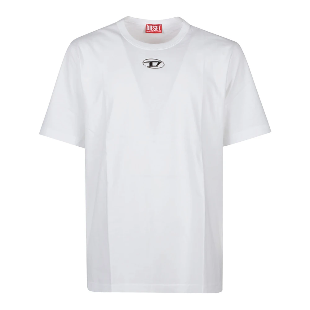 Diesel Witte T-Just-Od T-Shirt White Heren