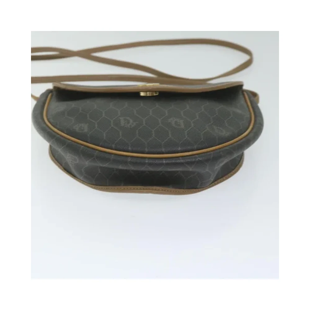 Dior Vintage Pre-owned Leather dior-bags Black Dames