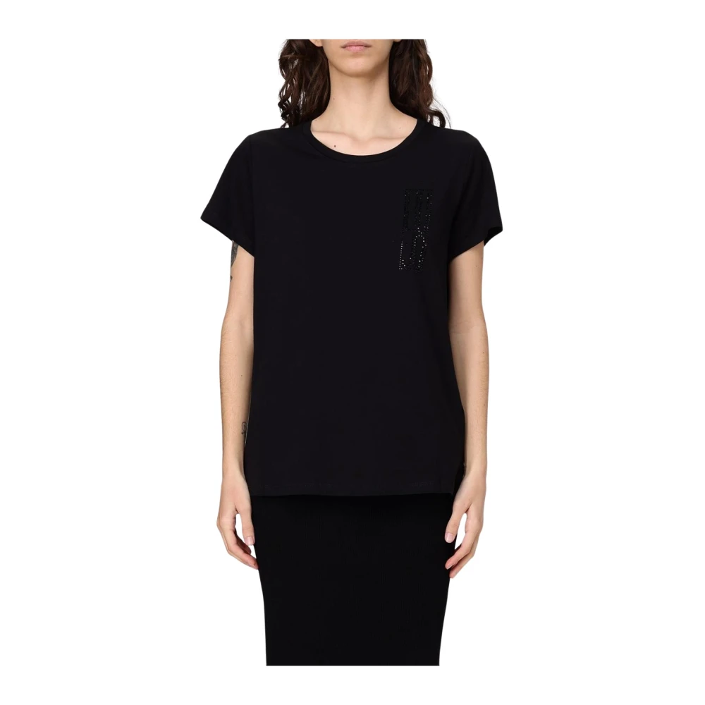 Liu Jo - Tops > T-Shirts - Black - Liu Jo - Modalova