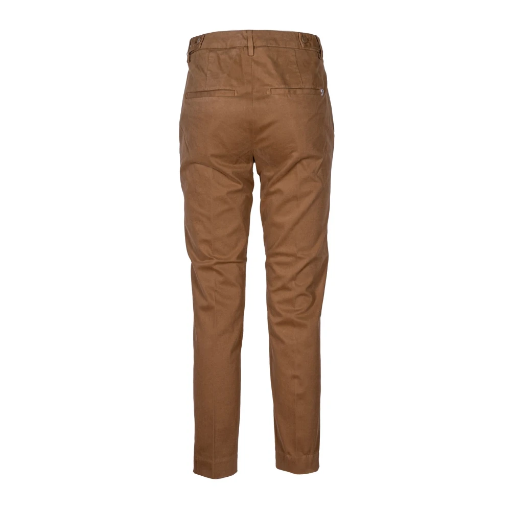 Dondup Slim-fit Stijlvolle Broek Red Dames