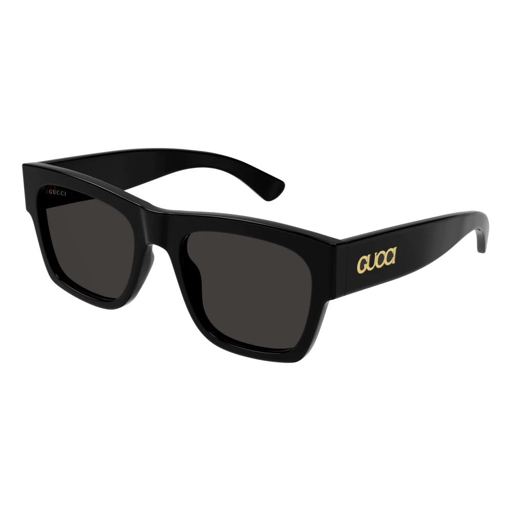 Gucci Black Bicolor Square Sunglasses Stylish Look - Male - Sunglasses - 54 Mm - Accessories