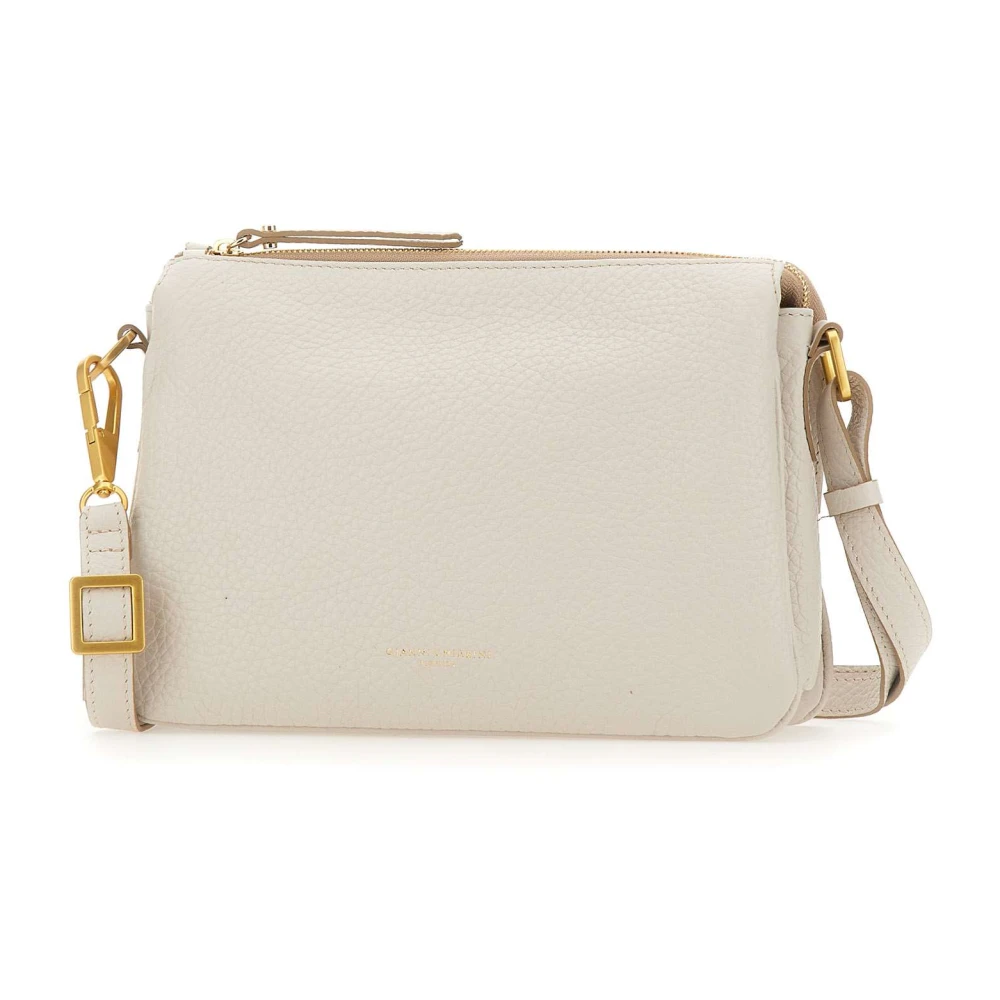 Gianni Chiarini Women's Beige Cross Body Bags, One Size, Brooke Crossbody Bag