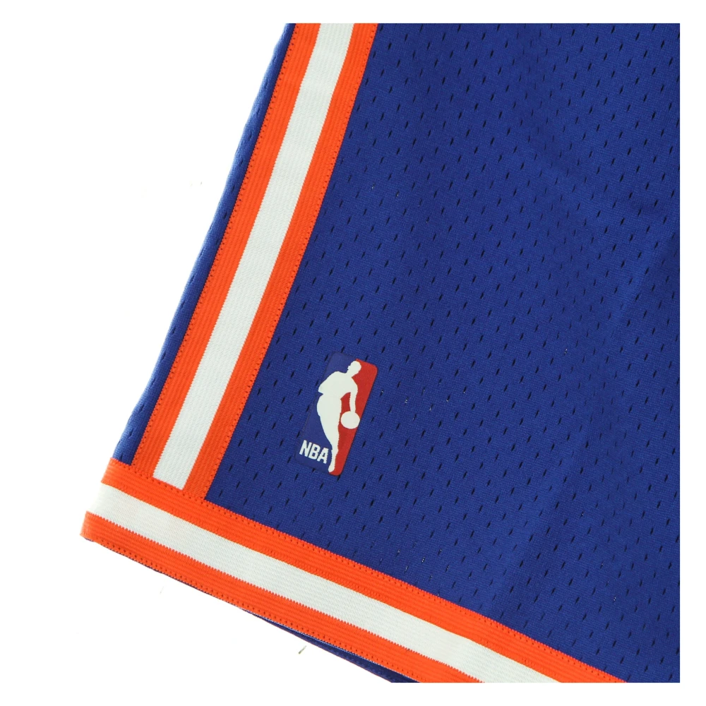 Mitchell & Ness NBA Swingman Basketball Shorts Knicks Blue Heren