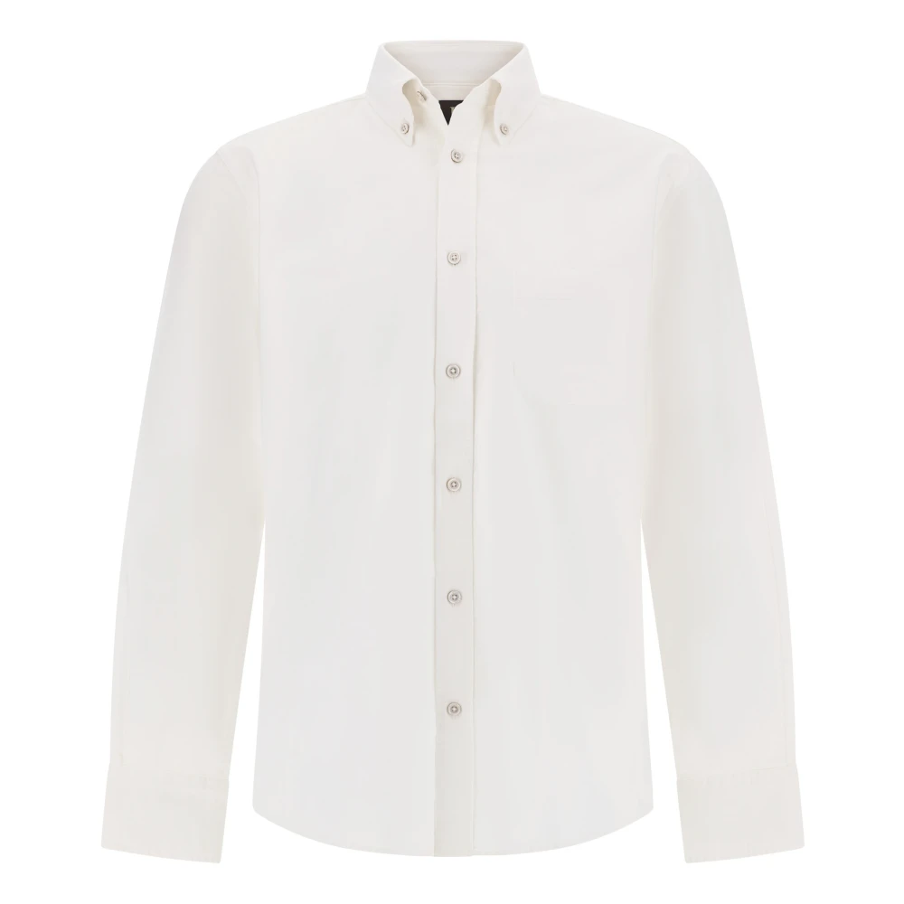 Boggi Milano Herren Weiß Shirts, Mgröße: