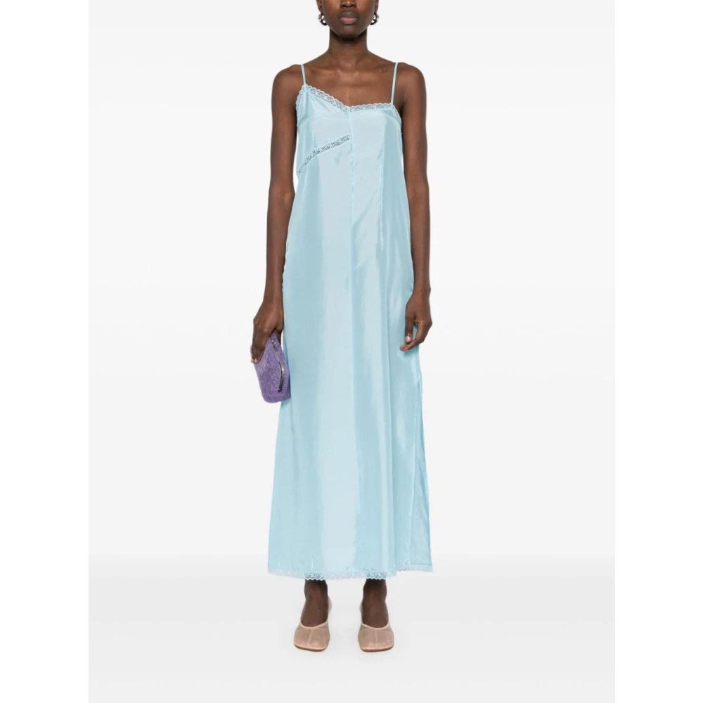 MM6 Maison Margiela Blauwe Jurk voor Vrouwen Blue Dames