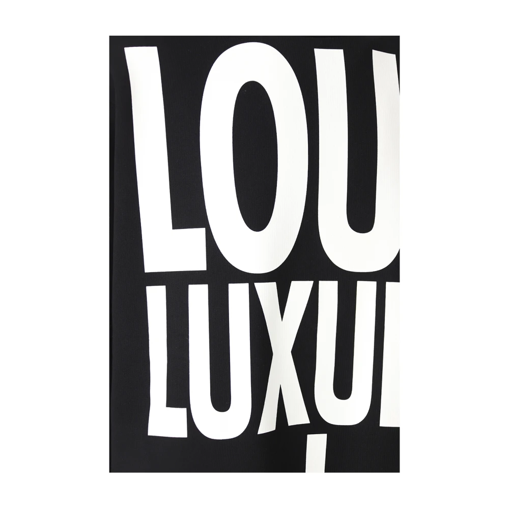 Moschino Loud Luxury Sweatshirt Zwart Black Heren
