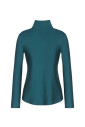 elegant-chemisier-vert-en-soie