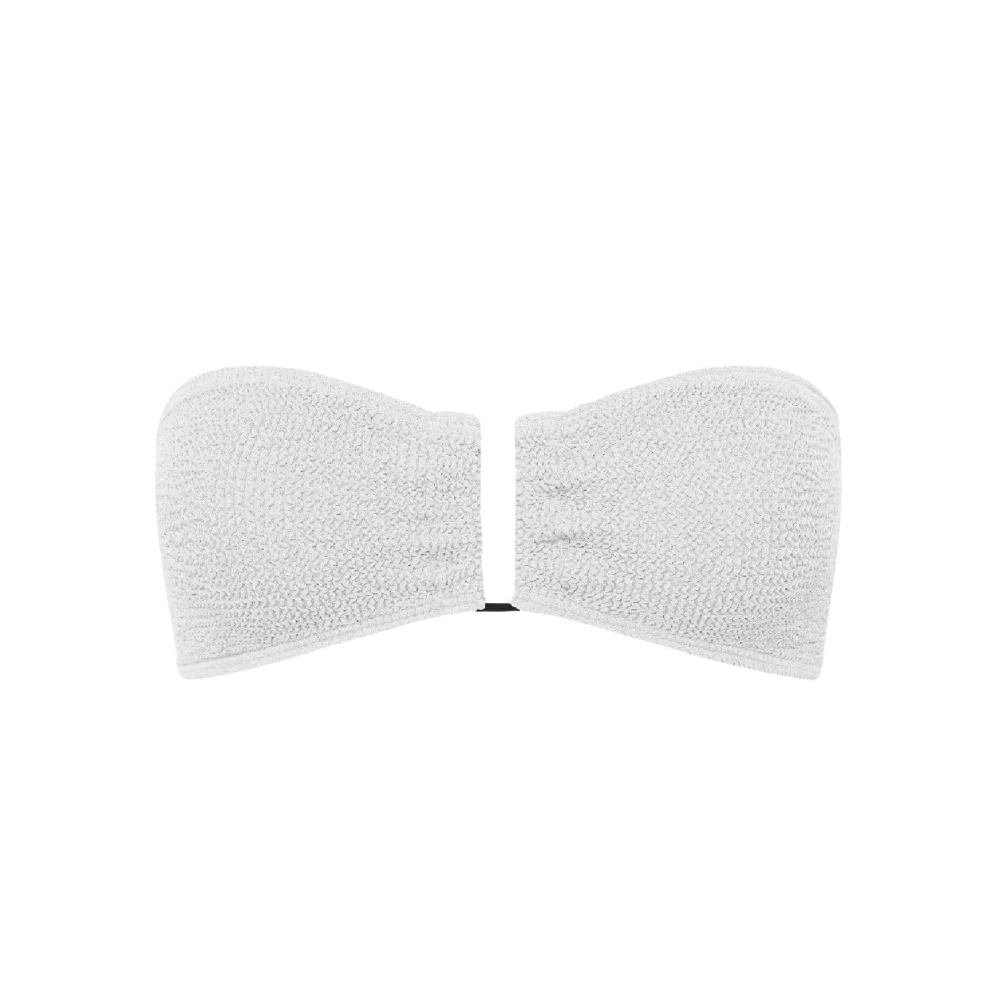 Bond-Eye Witte bandeau bikini top Blake White Dames