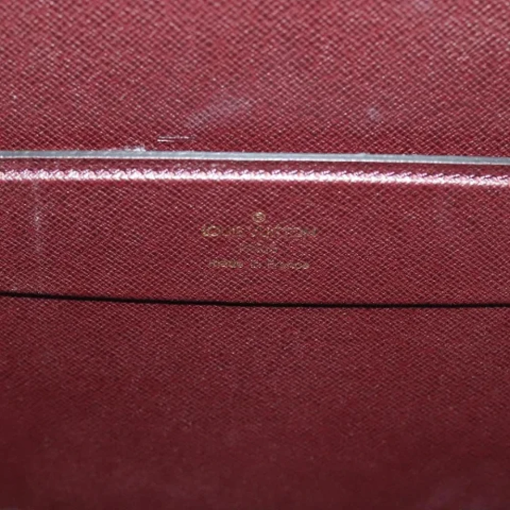 Louis Vuitton Vintage Pre-owned Leather travel-bags Brown Heren