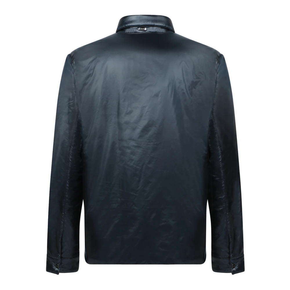 Herno Blauw Overhemd Blue Heren