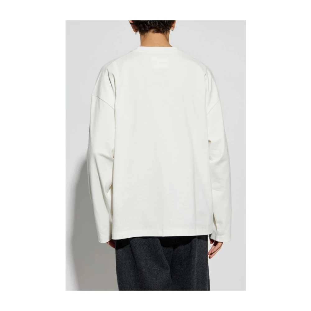 Jil Sander Heren T-Shirts & Polos Bianco Ss25 White Heren