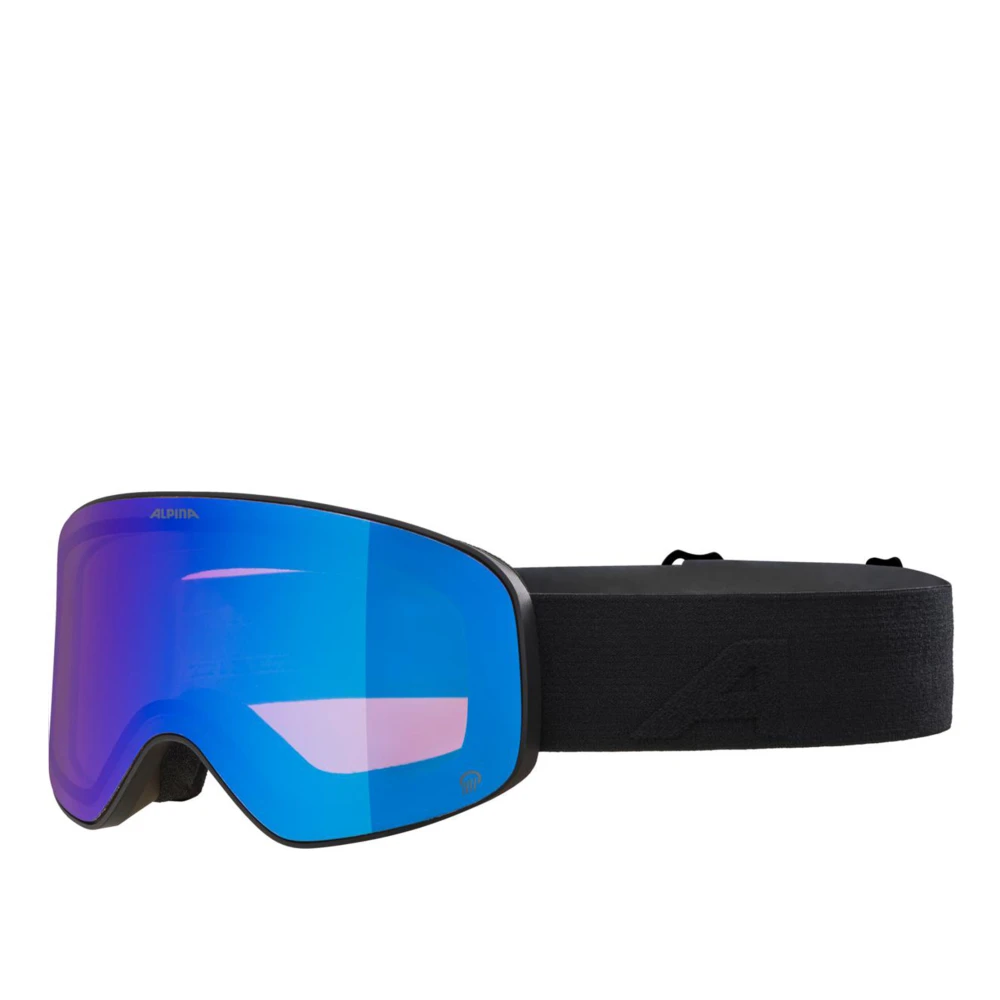 Alpina Zwart Mat Ladis Q Zonnebril Black Unisex