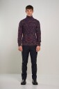 pull-a-col-roule-en-fil-multicolore
