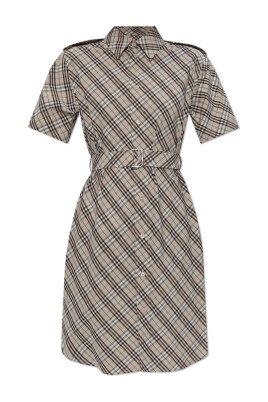 checkered-dress
