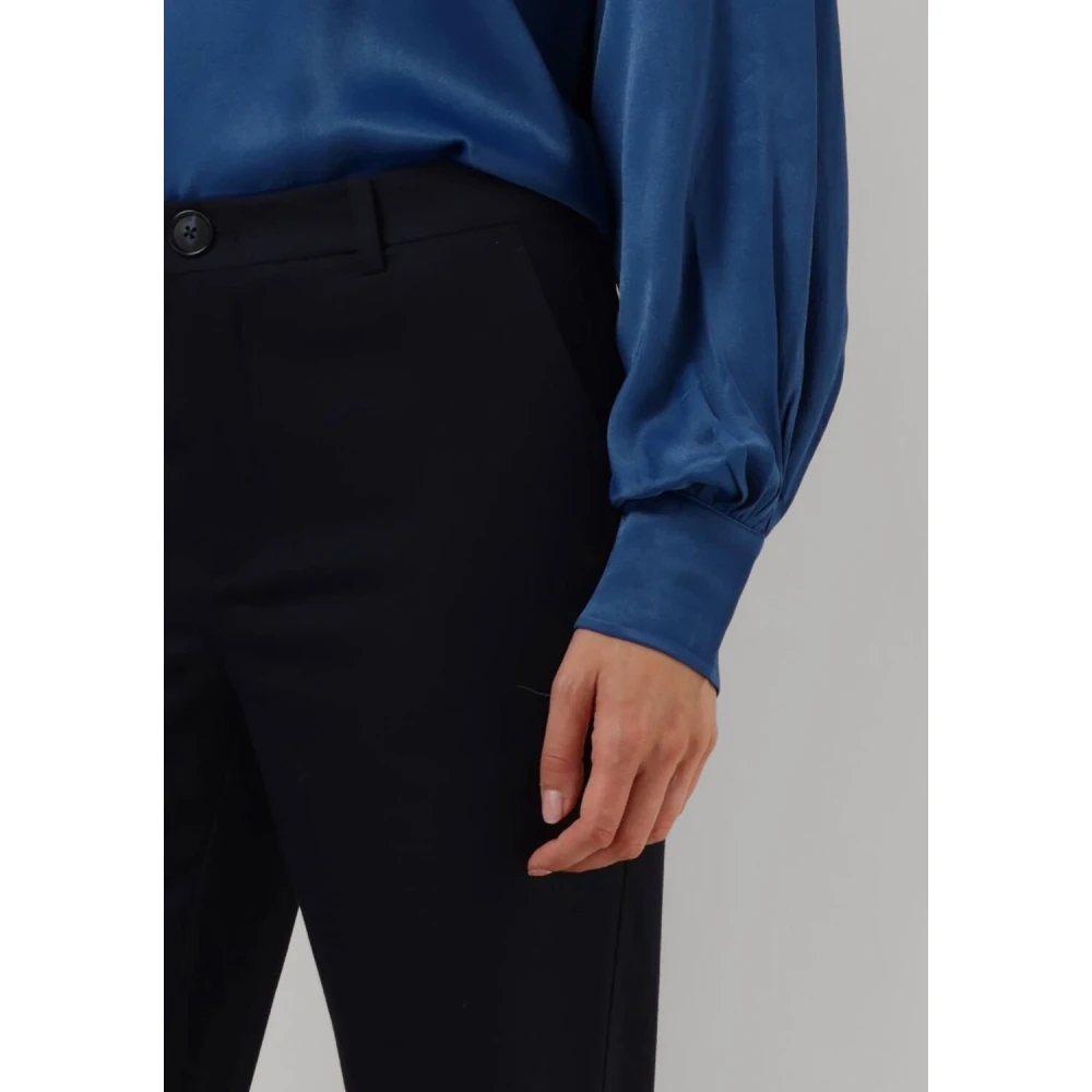 MOS MOSH Blauwe Elegante Rhys Caia Pant Blue Dames