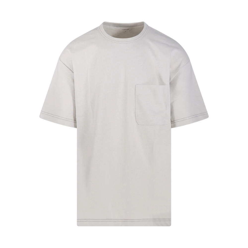 Lemaire White T-Shirts, Male, S, Boxy Ss T-Shirt