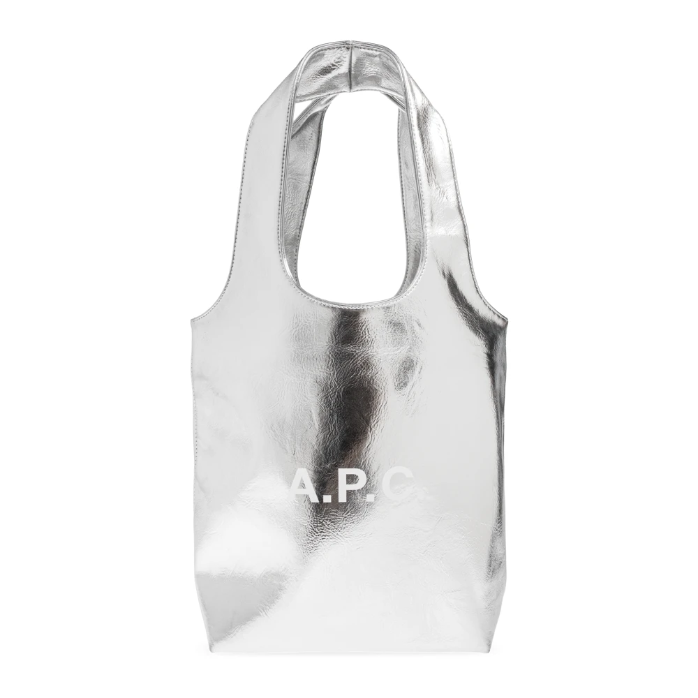 A.p.c. Unisex Grå Väskor One Size, Polyester, Ninon Small Bag