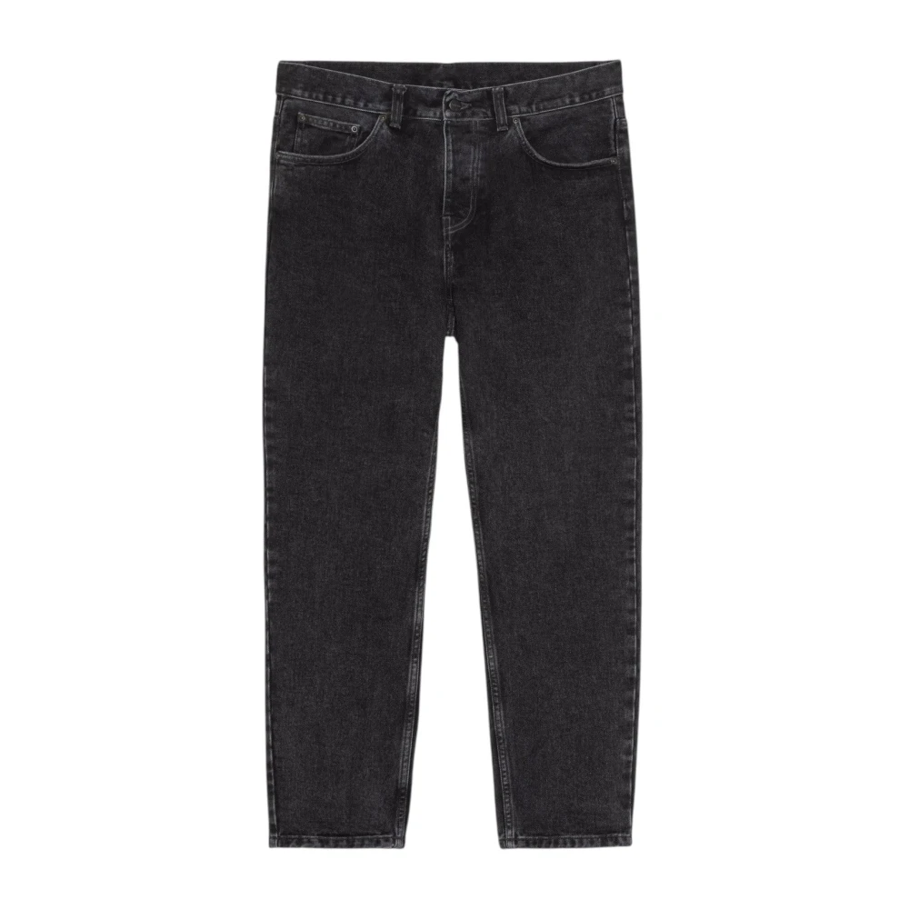 Carhartt Wip Loose Fit Jeans, Male, W36, Newel Pant Black