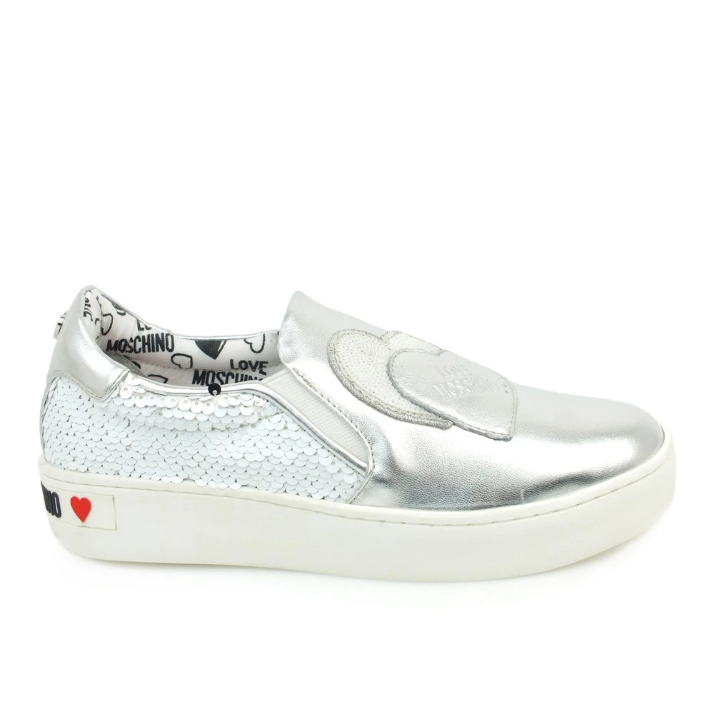 Love Moschino Sneakers Dames Schoenen Grijs