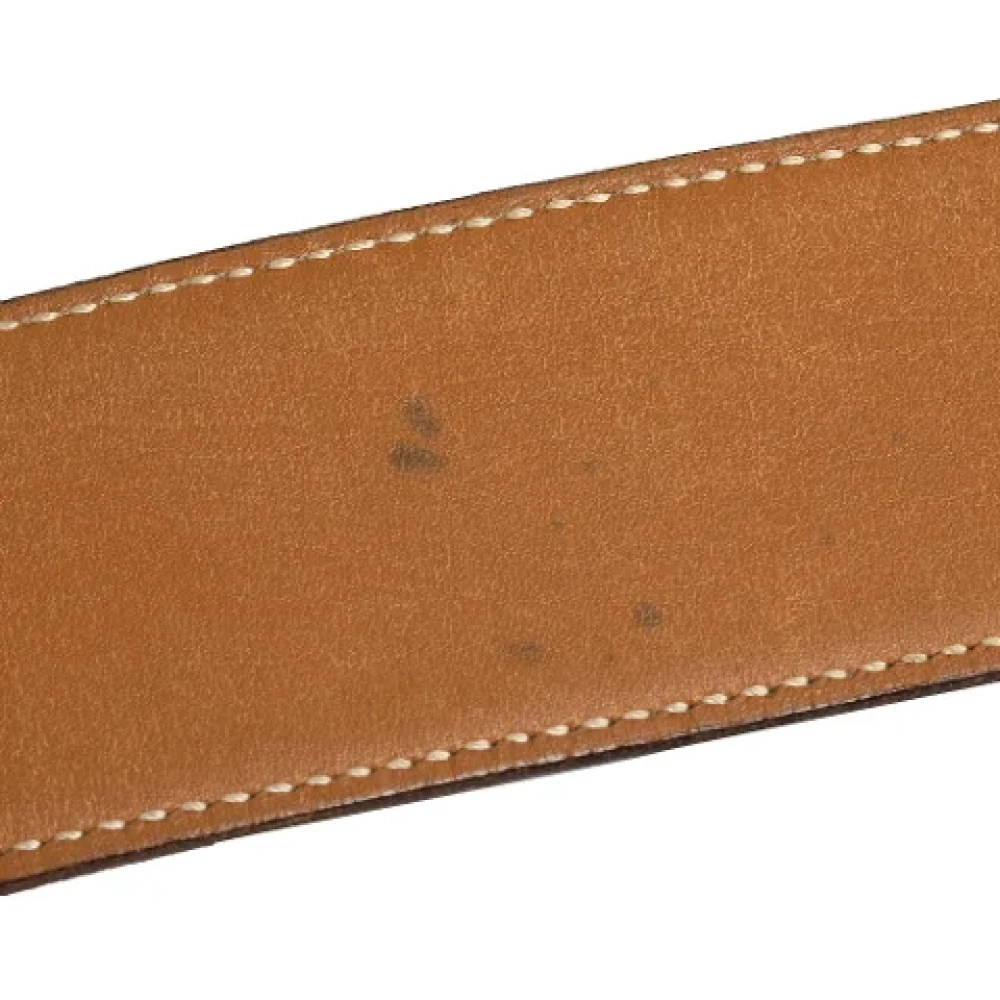 Hermès Vintage Pre-owned Leather belts Brown Dames