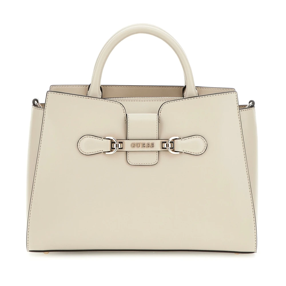 Guess Nolana Shopper Tas Beige Dames