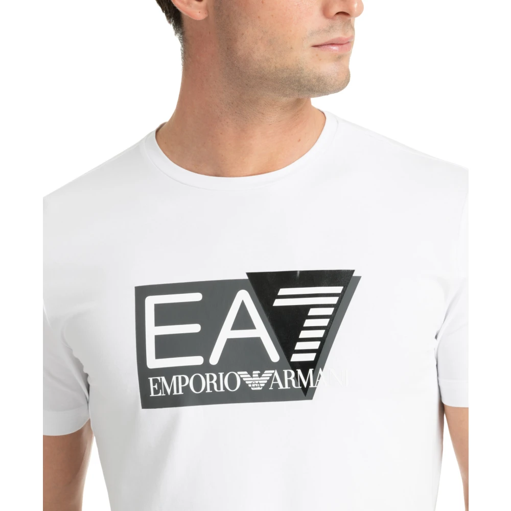 Emporio Armani EA7 T-shirt White Heren