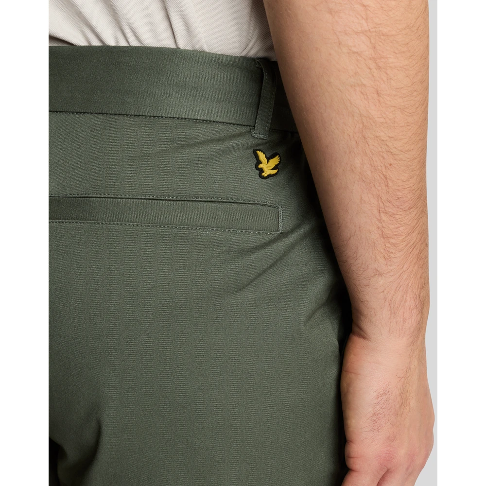 Lyle & Scott Shorts Course Stretch Chino Shorts Green Heren