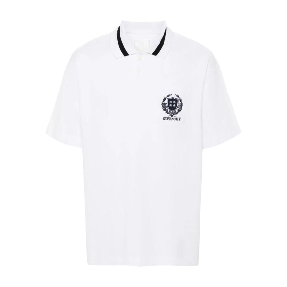 Givenchy Witte T-shirts en Polos White Heren