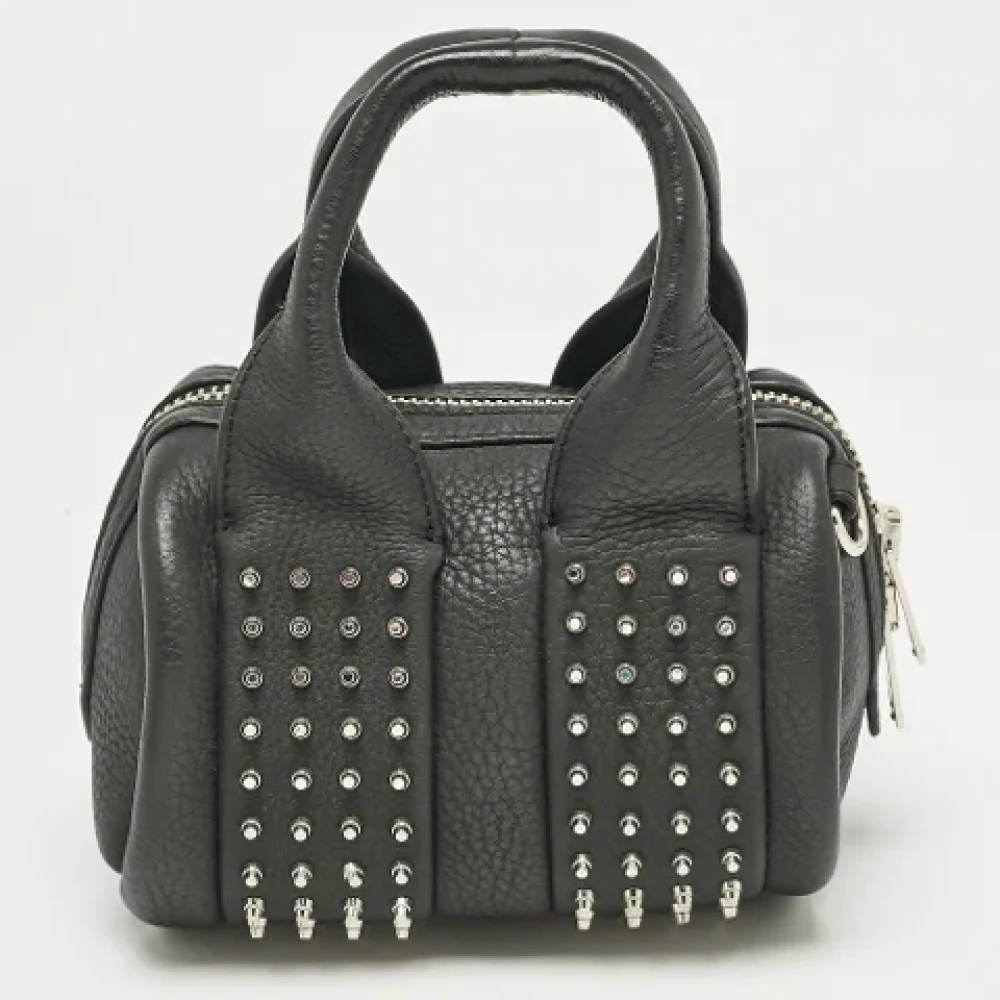 Alexander Wang Pre-owned Leather handbags Black Dames