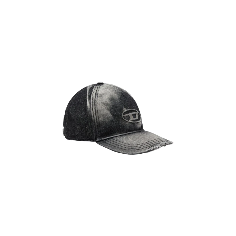 Diesel Uomo Nero - Cappellino Da Baseball C-Seymon - Accessories - One Size - Immagine 2
