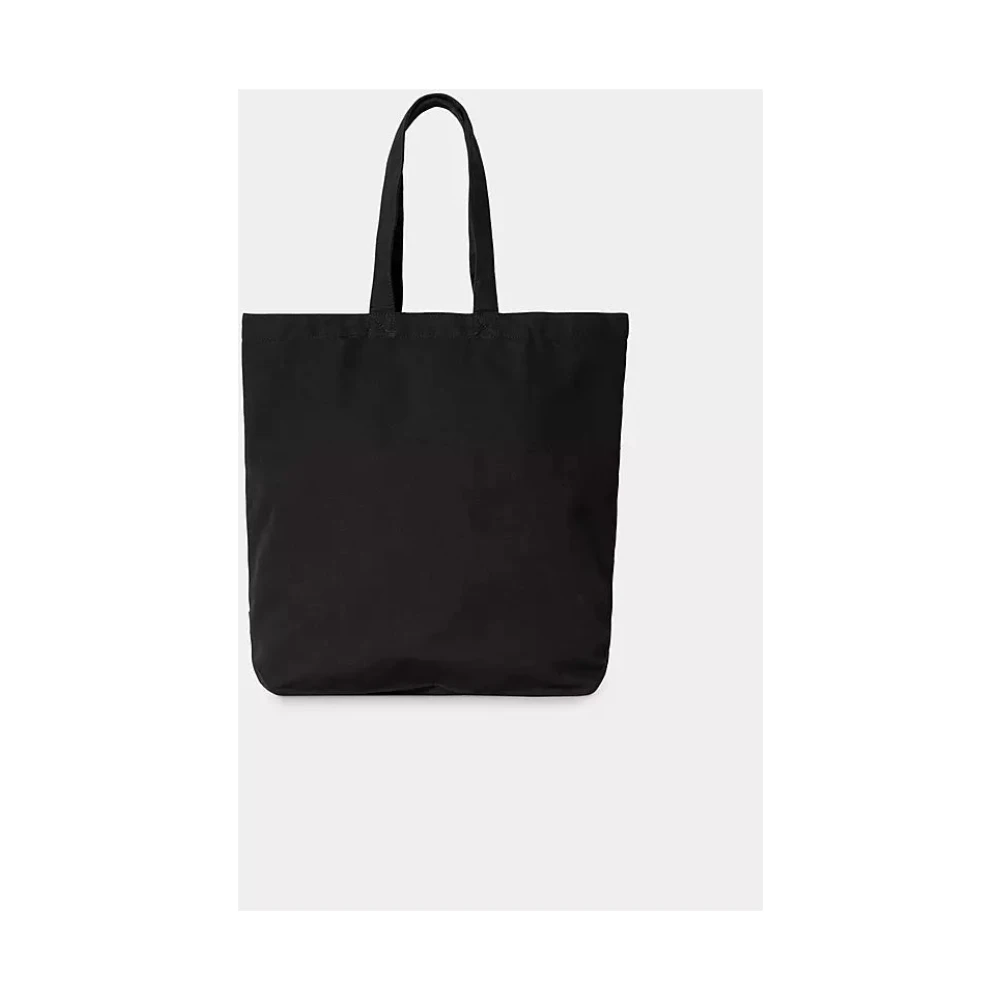 Carhartt WIP Stamp Tote Zwart Wit Denim Tas Black Dames