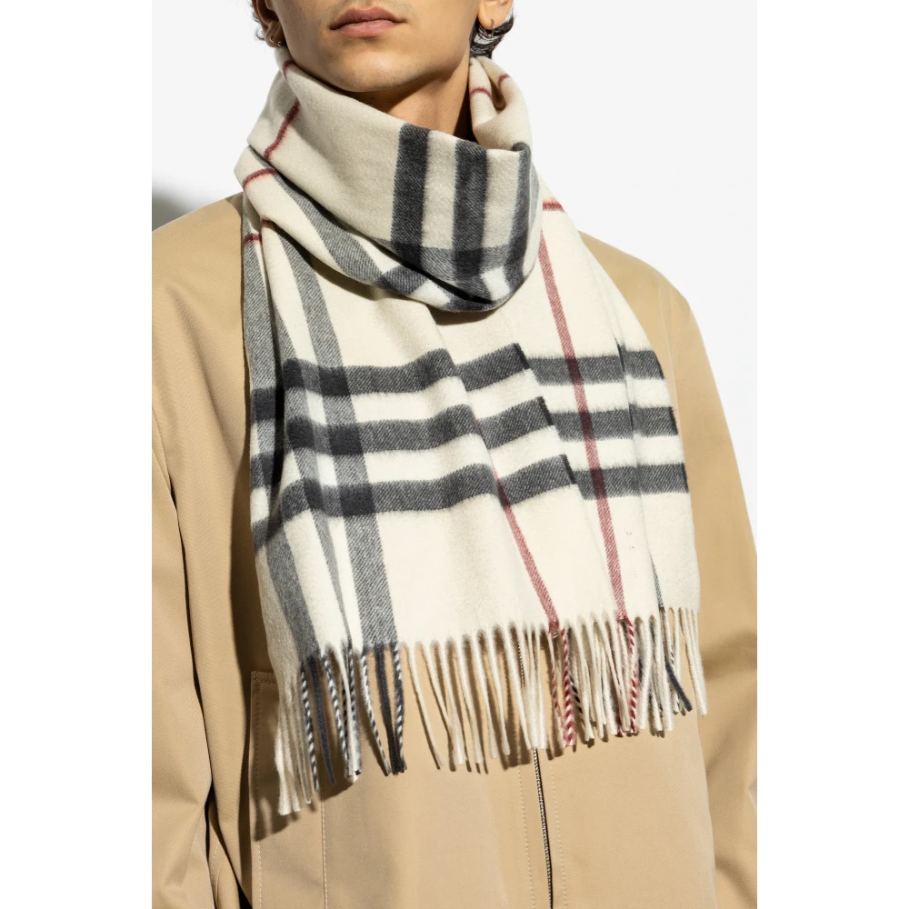 Burberry Kasjmier sjaal Beige Unisex