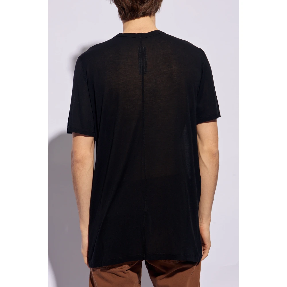 Rick Owens Level T-shirt Black Heren