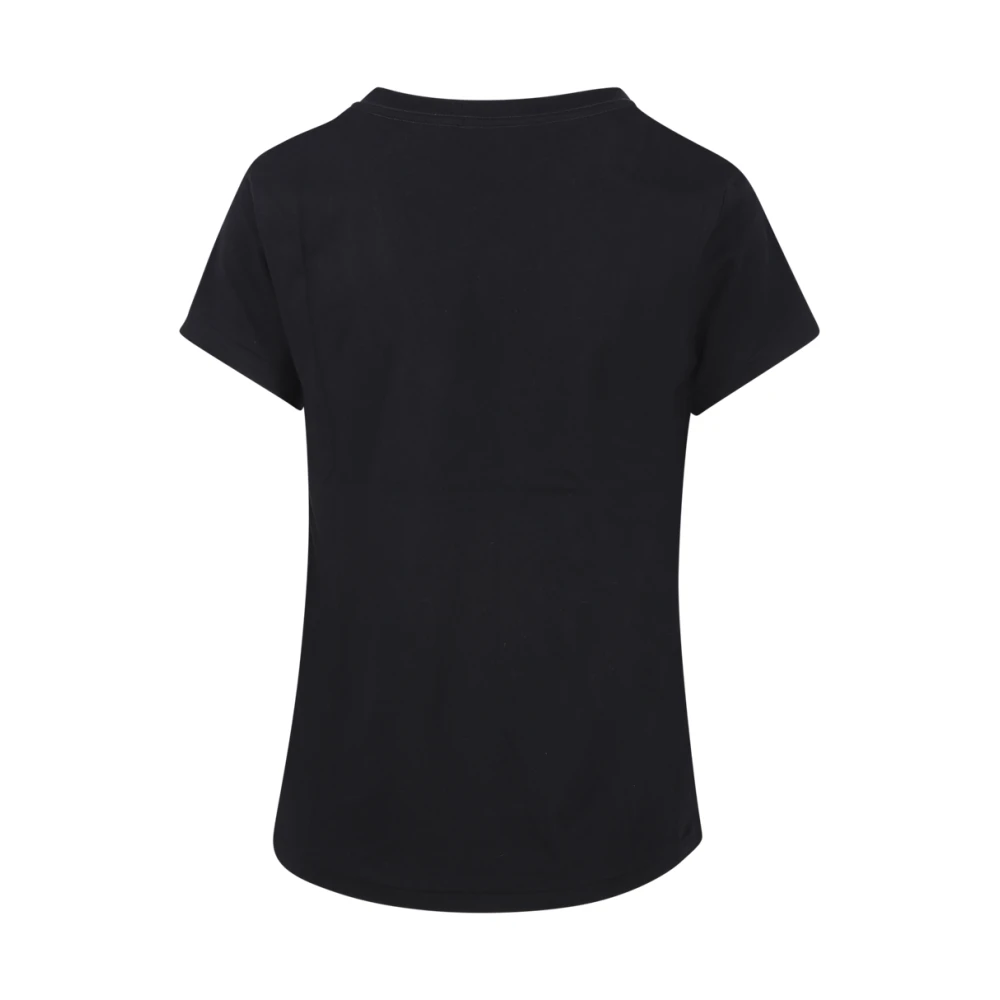 Ralph Lauren Zwart Polo T-shirt met Korte Mouwen Black Dames