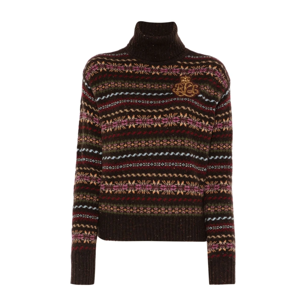 Ralph Lauren Polo Neck Tröja Multicolor, Dam