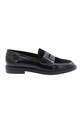 Klassiska Läder Moccasin Skor